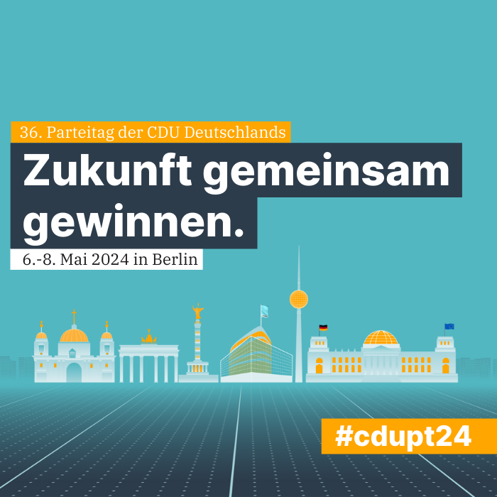 36. Parteitag der CDU Deutschlands